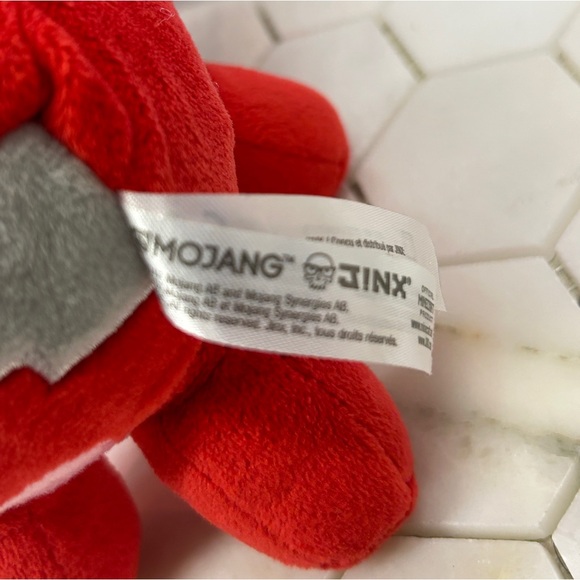 Minecraft 6” Baby Mooshroom Cow Plush Mojang Stuffed Animal Jinx - Picture 5 of 6